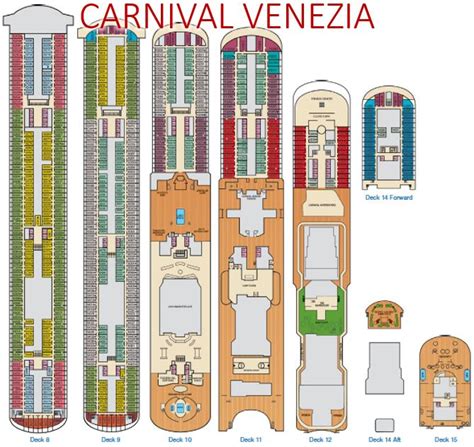 venezia cruise ship map